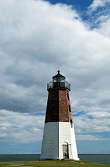 Point Judith Light on a Sunny Day